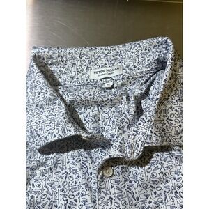 Peter Millar Summer Comfort Game Day Performance Polo Shirt XL